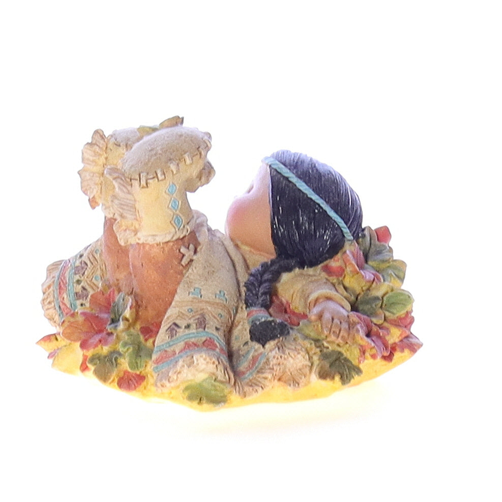 Friends_of_a_Feather_145092_Leaf_Dancer_Native_American_Figurine_1995 Back Left View