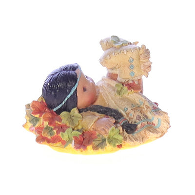 Friends_of_a_Feather_145092_Leaf_Dancer_Native_American_Figurine_1995 Front Right View