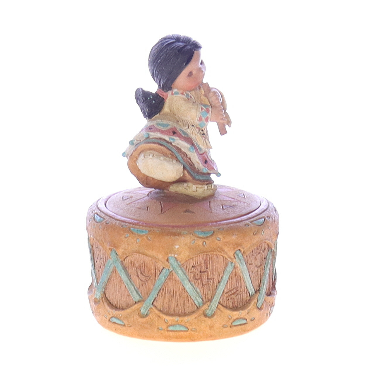 Friends_of_a_Feather_171778_Harmony_Native_American_Trinket_Box_1995 Front Right View
