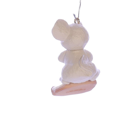 Hallmark Vintage Resin Christmas Ornament QX497-3 Pepperoni Mouse 1990 1.75"