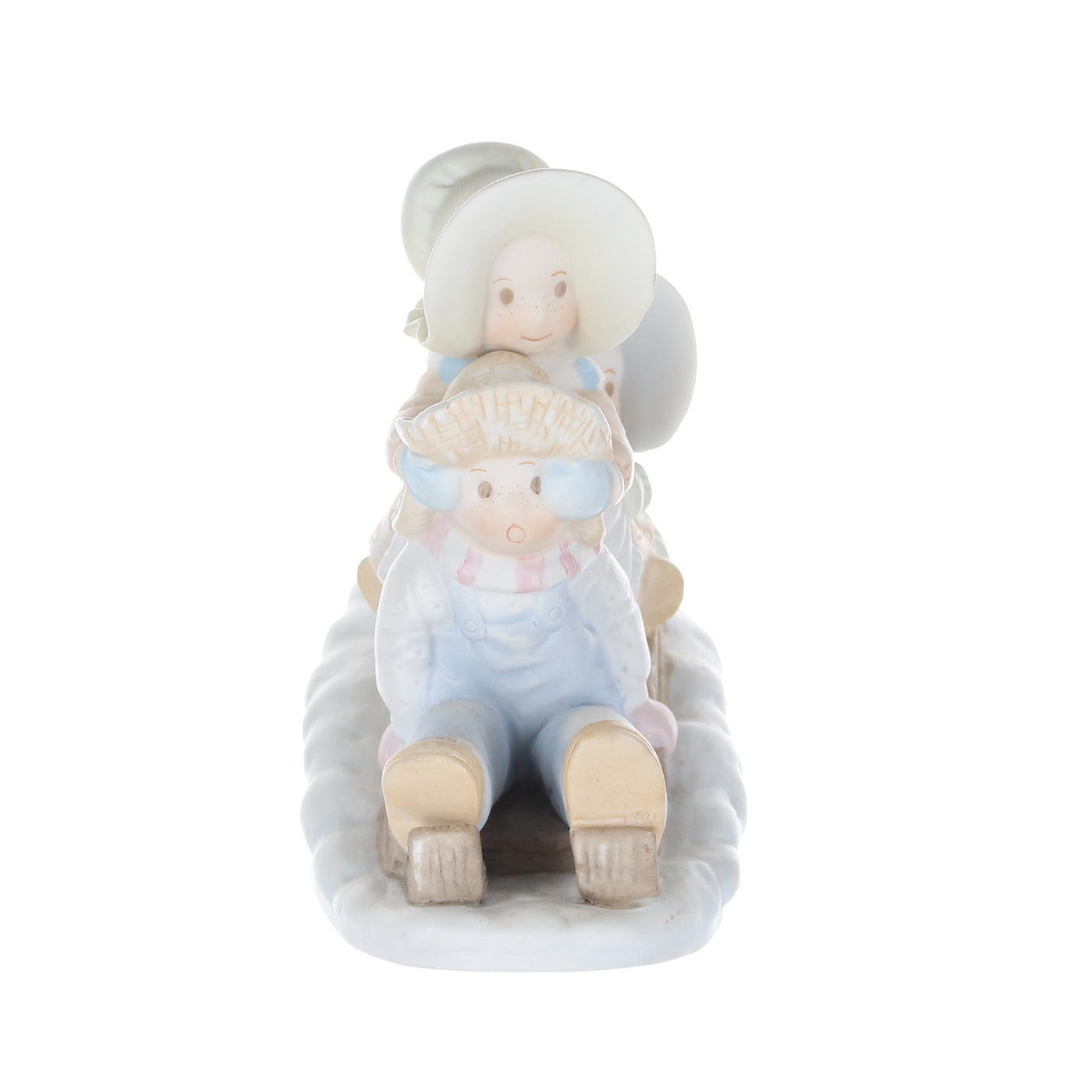 Homco-Circle-of-Friends-Porcelain-Figurine-A-Sledding-We-Will-Go-picture-7