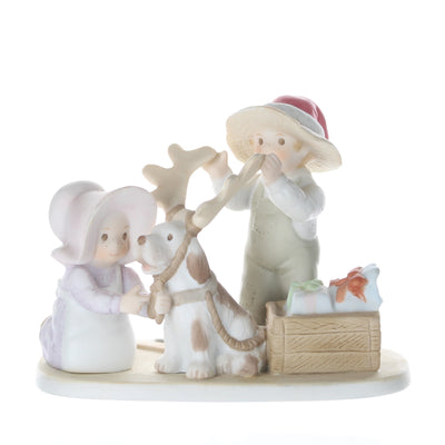 Homco-Circle-of-Friends-Porcelain-Figurine-Santas-Helper