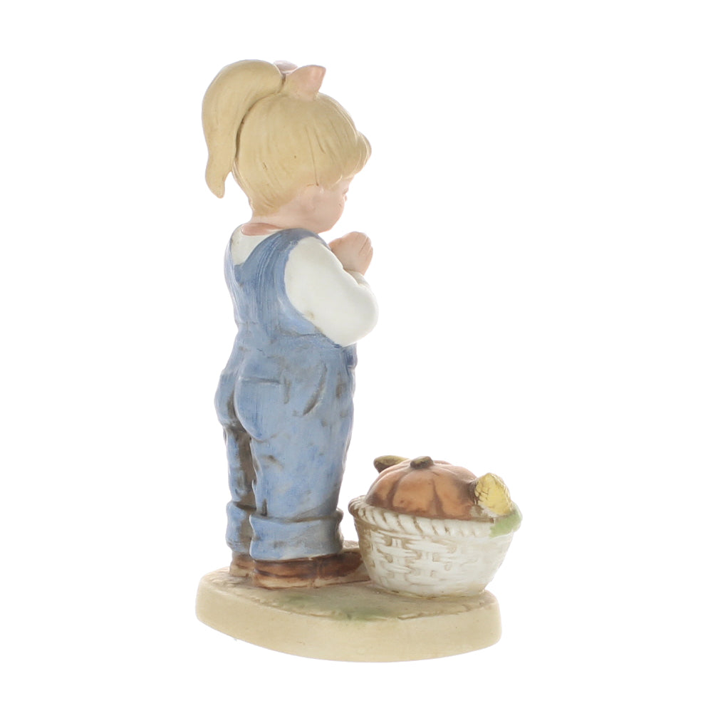 Homco-Denim-Days-Porcelain-Figurine-Girl-With-Pumpkin-Corn-Basket-1506