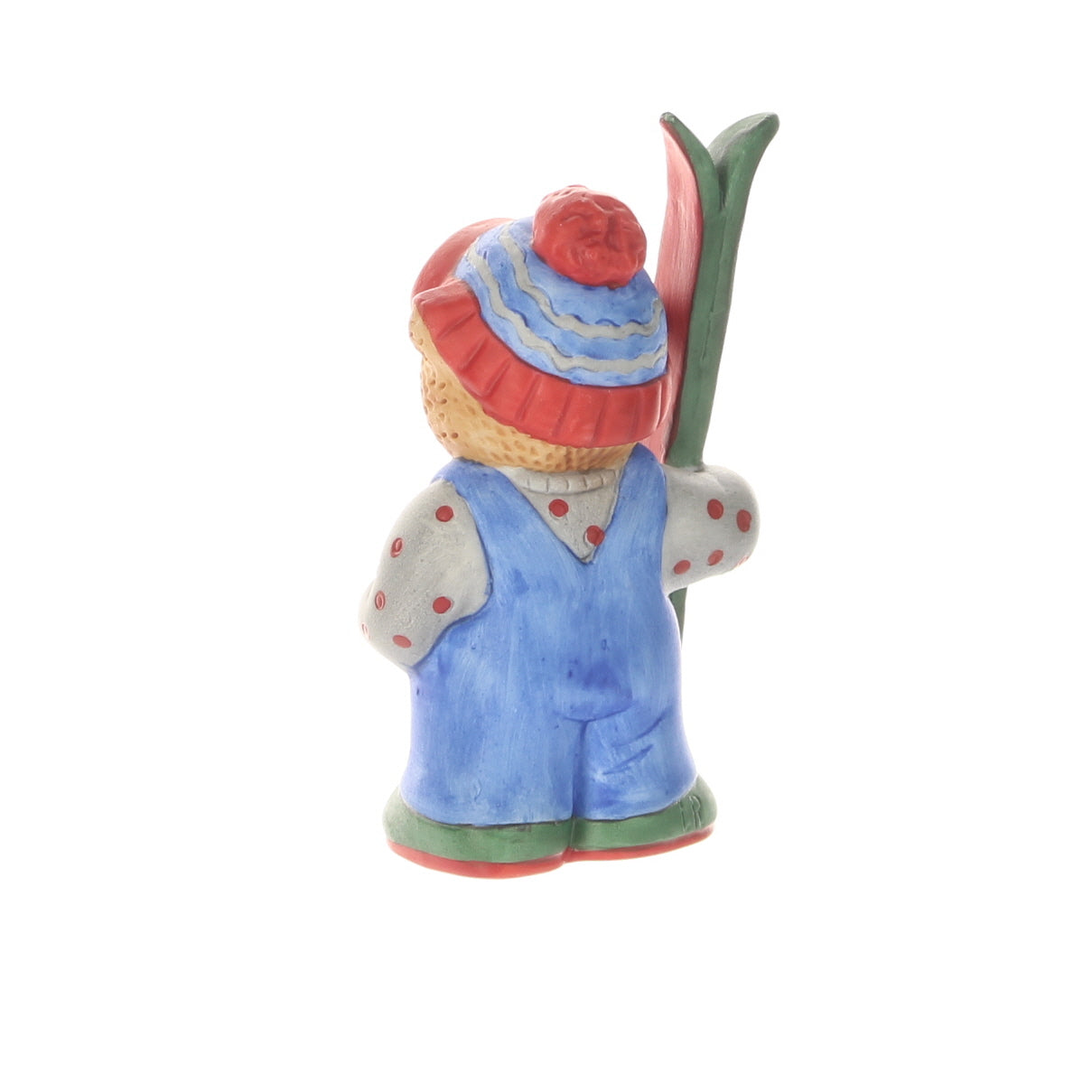 Lucy-and-Me-Porcelain-Figurine-Winter-Bear-with-Skiis