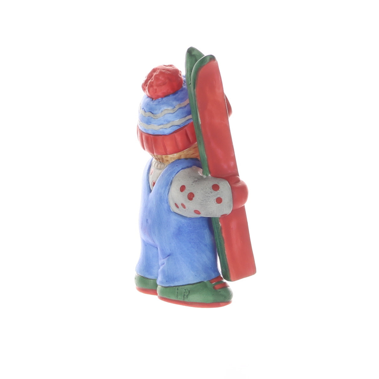 Lucy-and-Me-Porcelain-Figurine-Winter-Bear-with-Skiis