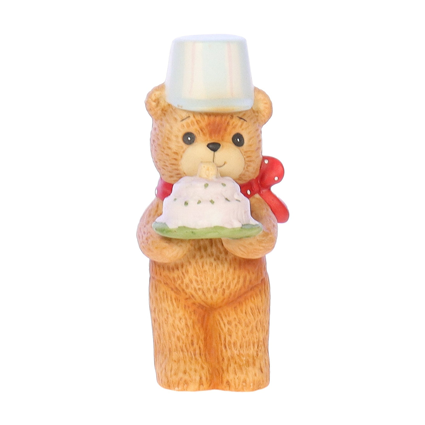 Lucy_and_Me_Baker_Bear_with_Birthday_Cake_Birthday_Figurine_1982
