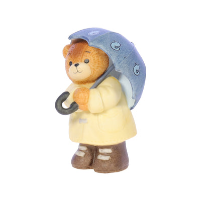 Lucy_and_Me_Bear_with_Raincoat_and_Umbrella_Spring_Figurine_1985