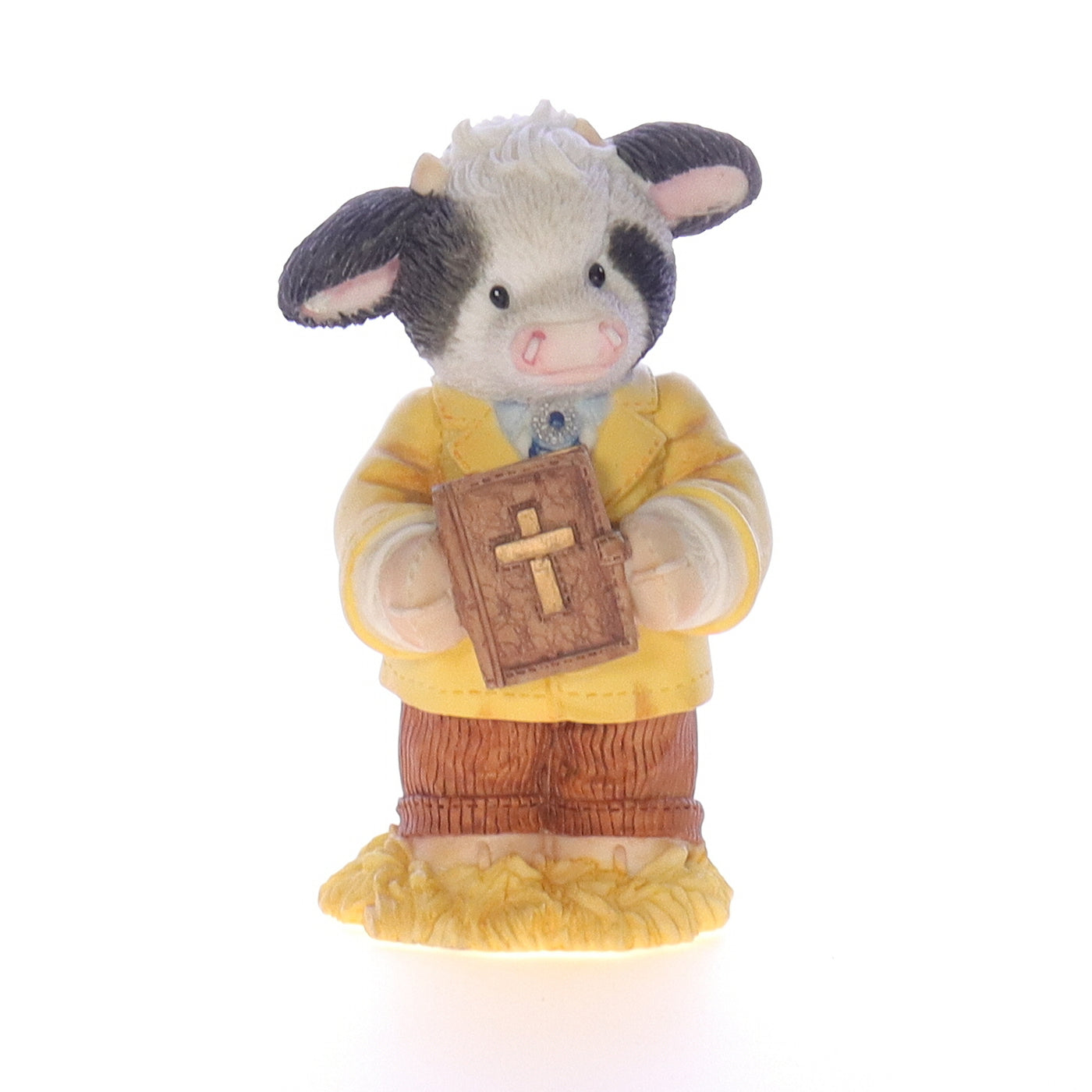 Marys_Moo_Moos_372420_Peace_Be_With_Moo_Religious_Figurine_1998 Front View
