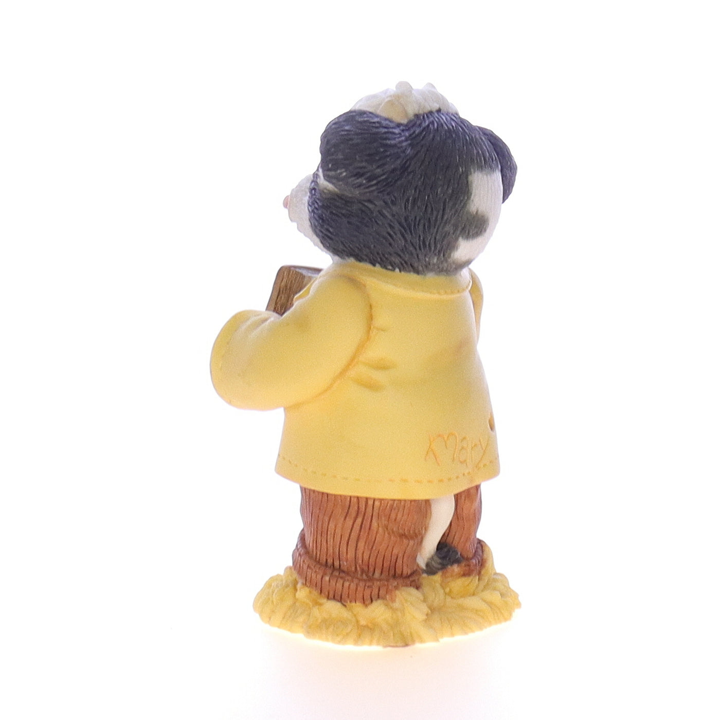 Marys_Moo_Moos_372420_Peace_Be_With_Moo_Religious_Figurine_1998 Back Left View
