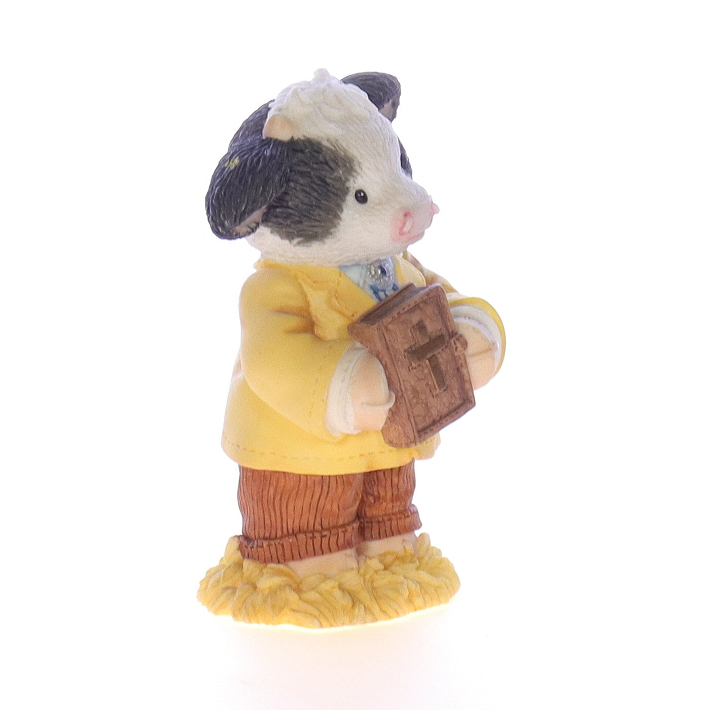Marys_Moo_Moos_372420_Peace_Be_With_Moo_Religious_Figurine_1998 Front Right View