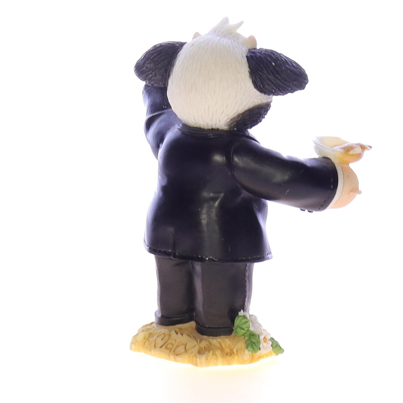 Marys_Moo_Moos_777838_To_The_Hoofy_Couple_Wedding_Figurine_2000 Back Right View