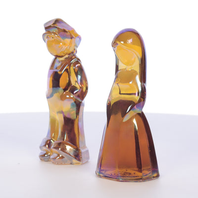 Mosser_Glass_Vintage_Josh_Jenny_4_Inch_Figurine_Marigold_Carnival_Glass_SKU_009