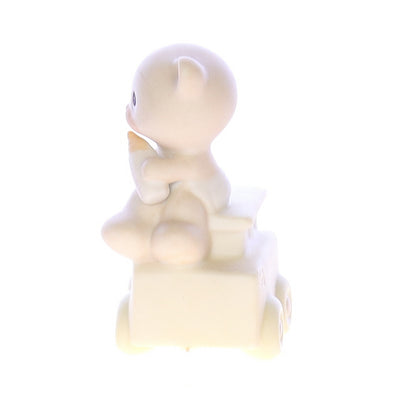 Precious_Moments_15938_May_Your_Birthday_Be_Warm_Birthday_Figurine_1985 Left Side View