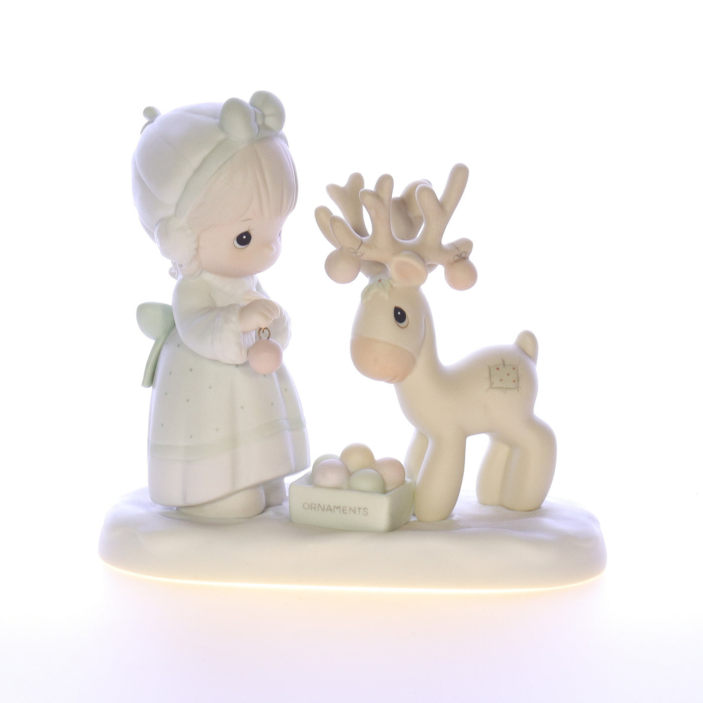 Precious_Moments_522317_Merry_Christmas_Deer_Christmas_Figurine_1989_Box Front View