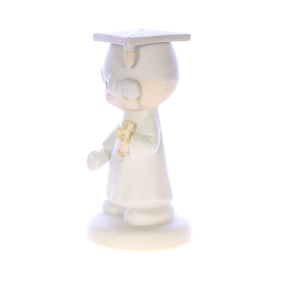 Precious_Moments_E-4721_The_Lord_Bless_You_And_Keep_You_Graduation_Figurine_1980_Box Left Side View
