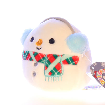 Squishmallows Plush Christmas Stuffed Animal 734689425334 Manny the Snowman 2020