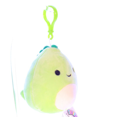 Squishmallows_734689953790_Dinosaur_Keychain_Stuffed_Animal_2019 Front Right View