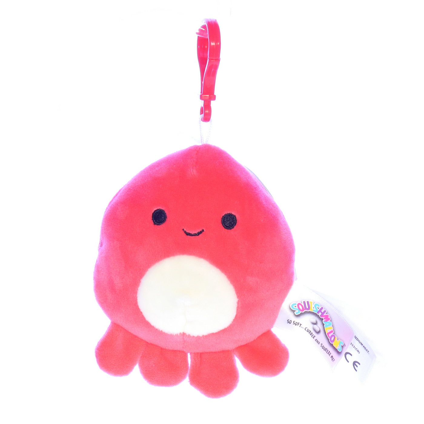 Squishmallows_Q044_Veronica_Keychain_Octopus_Stuffed_Animal_2019 Front View