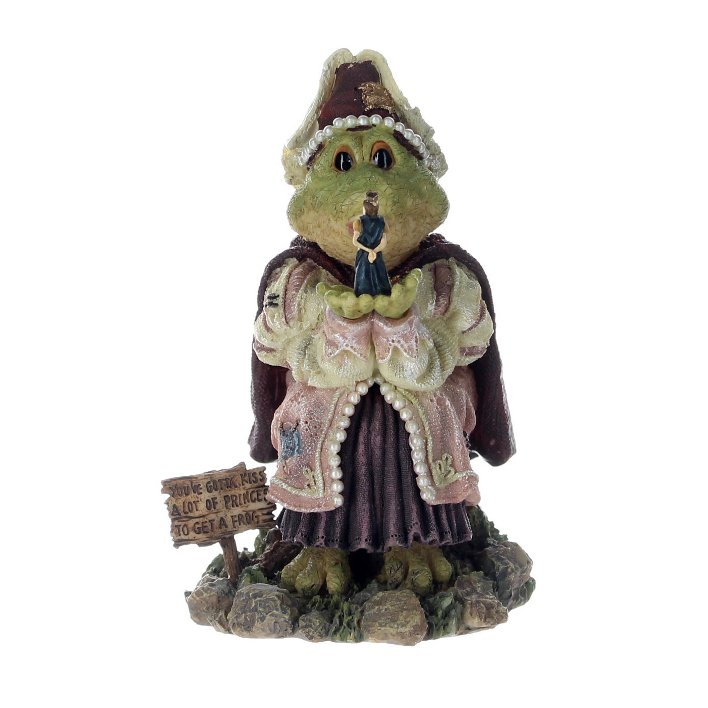 The-Wee-Folkstone-Collection-Resin-Figurine-Princess-Pickerup-Kiss-Me-Quick-36707