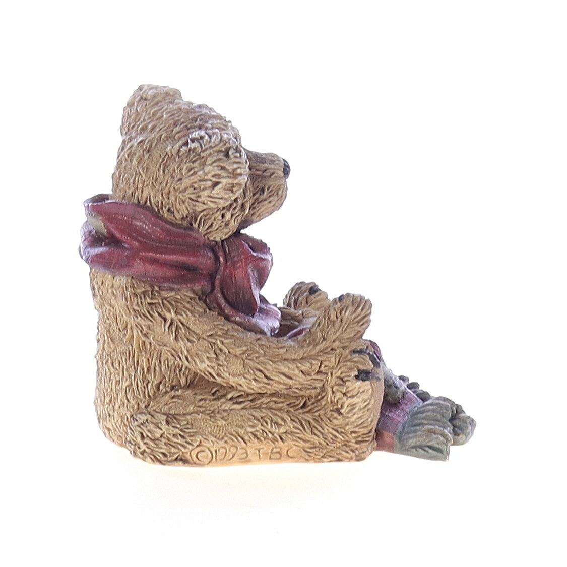 The_Bearstone_Collection_2003-08_Grenville_w_Red_Scarf_Christmas_Figurine_1994 Right View