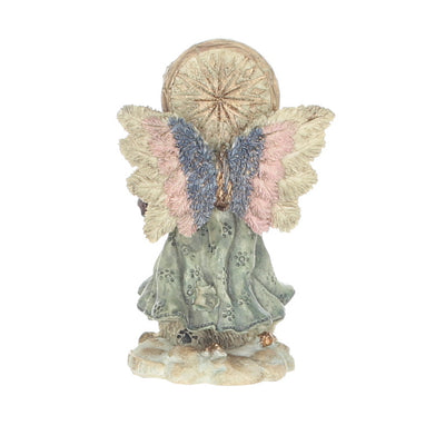 The Bearstone Collection 22286 Zoe the Angel of Life Christmas Figurine 1997 Box Back View