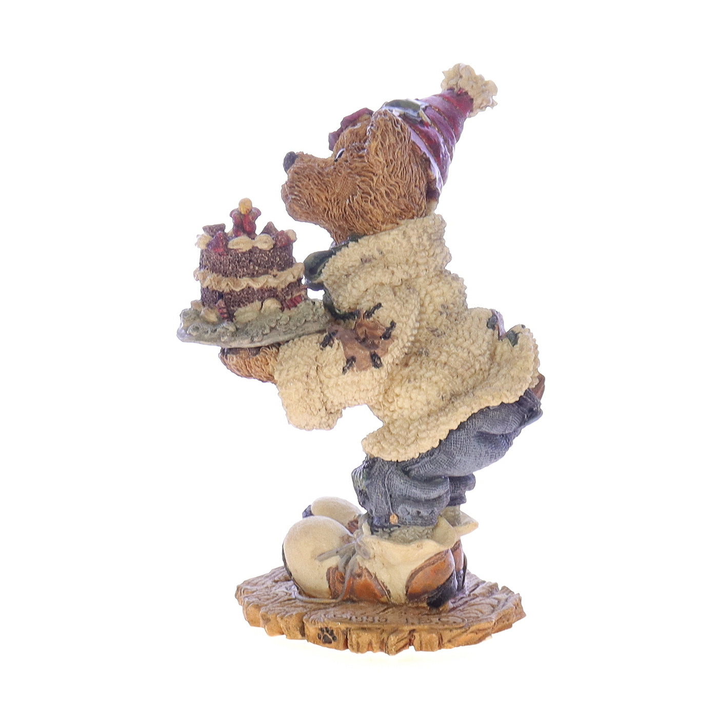 The_Bearstone_Collection_2275_M_Harrisons_Birthday_Birthday_Figurine_1995 Left Side View