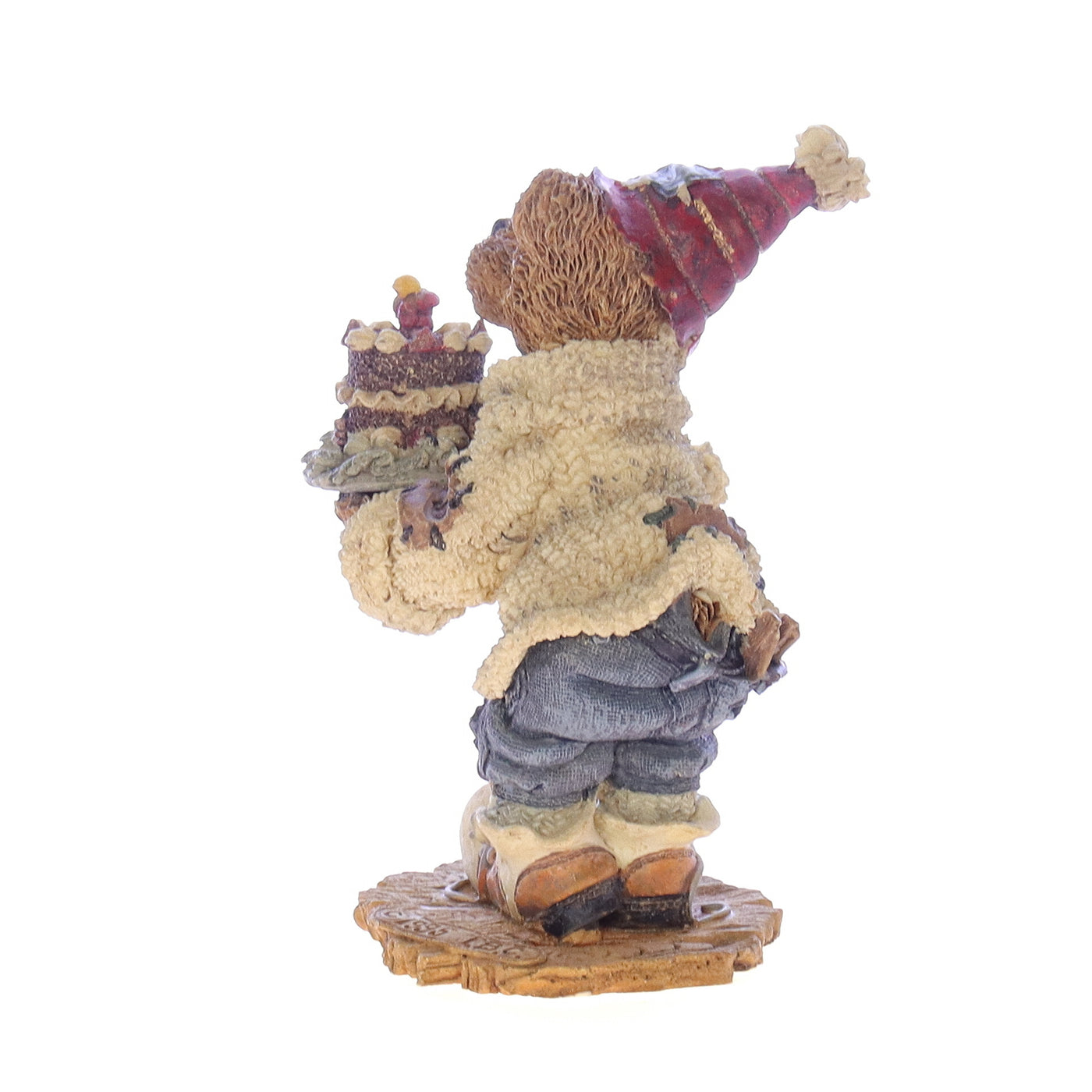 The_Bearstone_Collection_2275_M_Harrisons_Birthday_Birthday_Figurine_1995 Back Left View