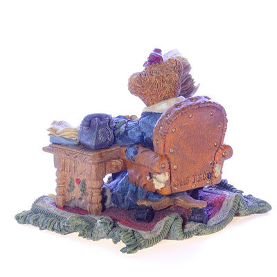 The_Bearstone_Collection_2276_Ms_Griz_Monday_Morning_School_Figurine_1995 Back Left View