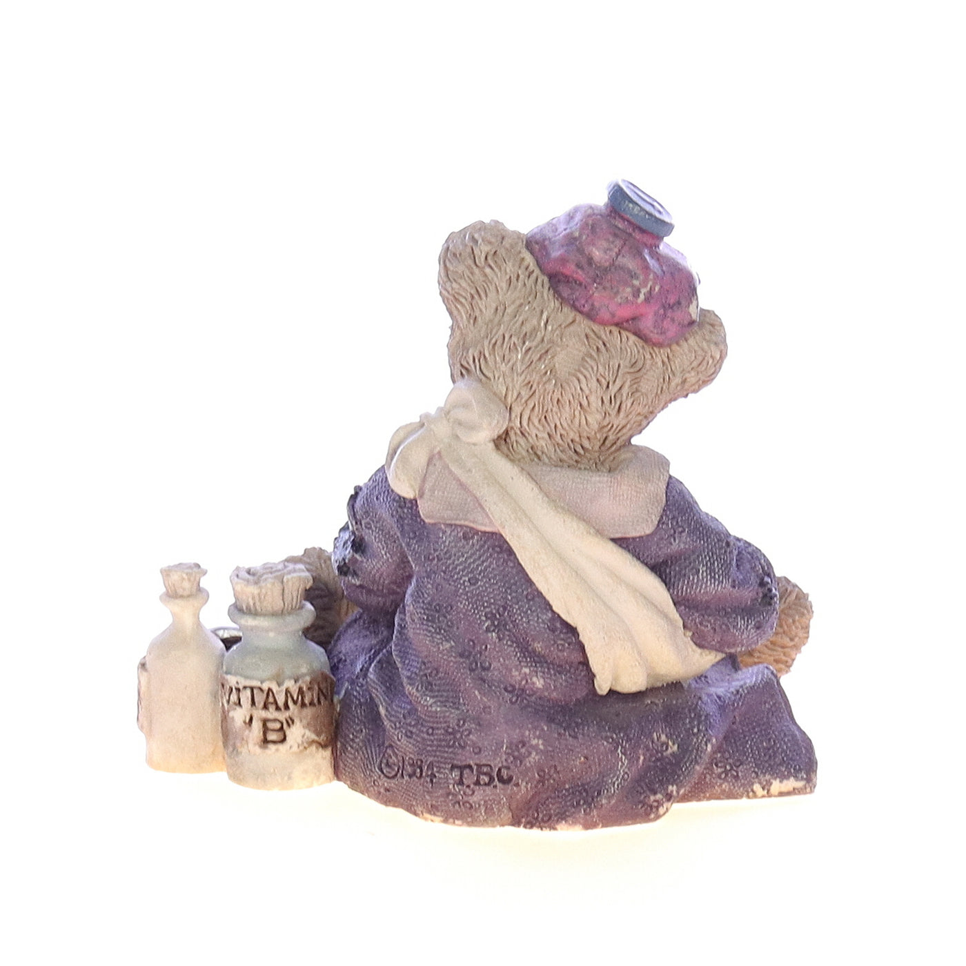 The_Bearstone_Collection_227704_Bailey_Poor_Ol_Bear_Figurine_1997 Back View