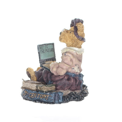 The Bearstone Collection 227759 Meg O Bytes Lapp Dancin Figurine 2000 Box Left Side View