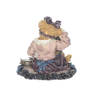 The Bearstone Collection 227759 Meg O Bytes Lapp Dancin Figurine 2000 Box Back View