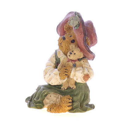 The_Bearstone_Collection_228417_Patricia_with_Buddy_Best_Friends_Family_Figurine_2003 Front Left View