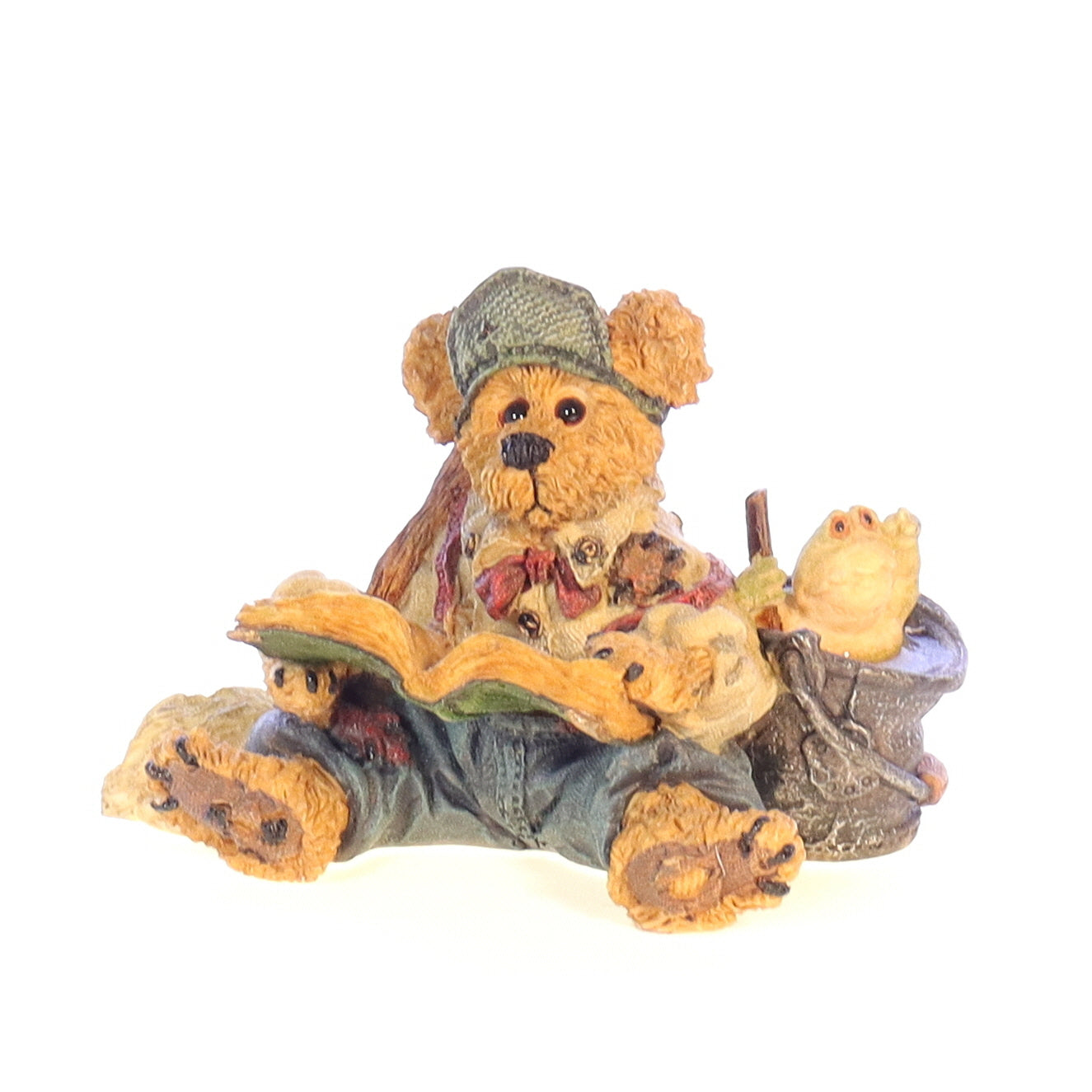 Boyds Bears Resin Figurine in Box Noah's Ark 2430 1999 2"