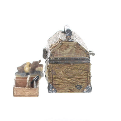 Boyds Bears Resin Figurine in Box Limited Edition 1E Noah's Ark 2434 1999 2.25"
