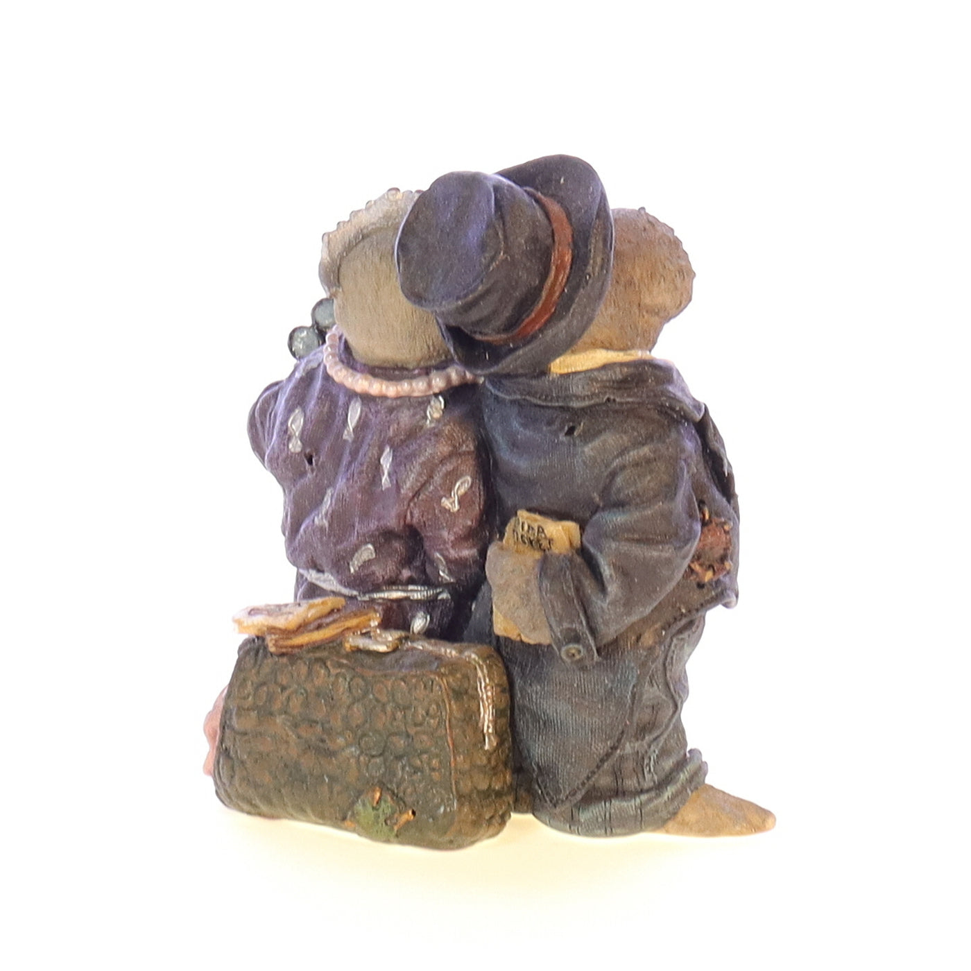Boyds Bears Resin Figurine in Box 2443 Noah's Ark Series #4 2001 3"