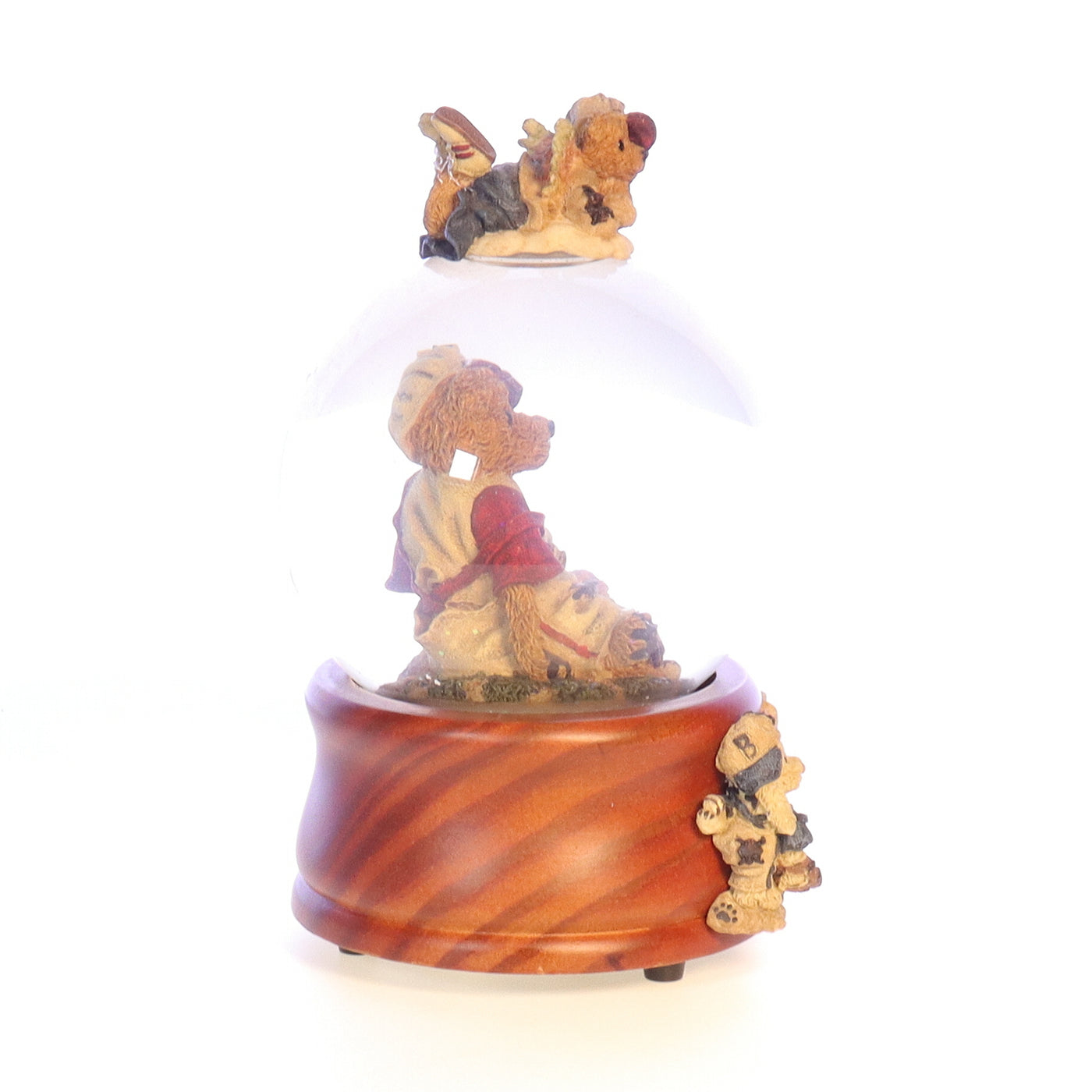 The Bearstone Collection 270550 Homer on the Plate Baseball Music Box 1994 Box Right View