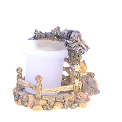 The Bearstone Collection 27757 Clementine Garden Romance Spring Candle 2000 Box Front Right View