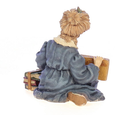 The_Dollstone_Collection_3511_Michelle_w_Daisy_Reading_is_Fun_Teacher_Figurine_1996Front View