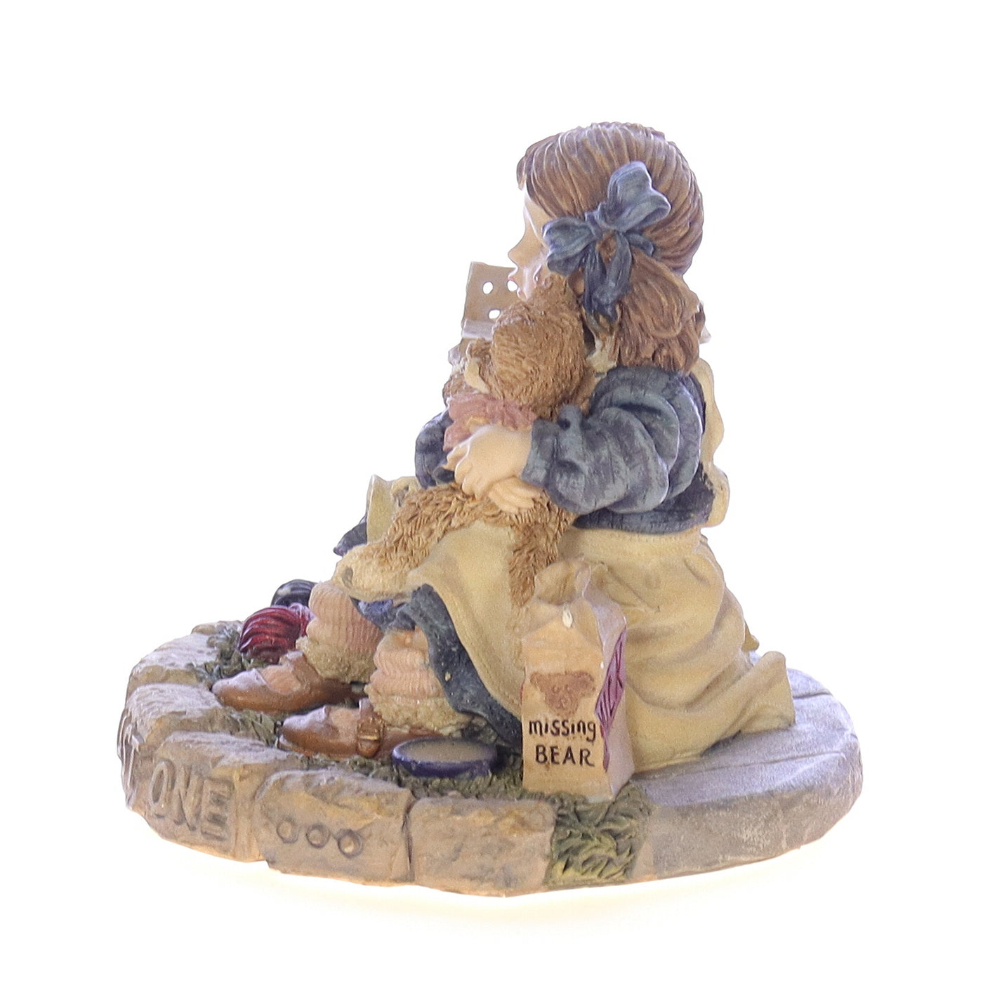 The_Dollstone_Collection_3530V_Jamie_and_Thomasina_The_Last_One_Animal_Figurine_1998 Left Side View