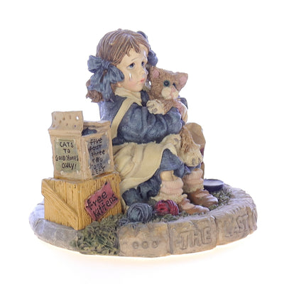 The_Dollstone_Collection_3530V_Jamie_and_Thomasina_The_Last_One_Animal_Figurine_1998 Front Right View