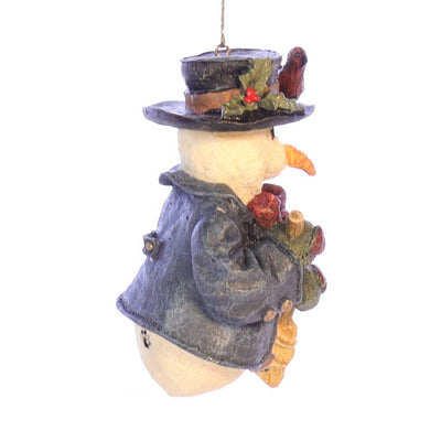 The Folkstone Collection 2565 Willie with Broom Christmas Ornament 1996 Box Right View