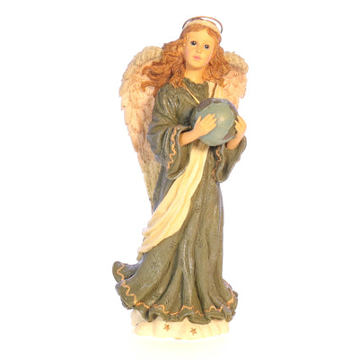 The Folkstone Collection 28212 Aquarius The Dawning Angel Figurine 2000 Box Front View