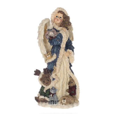 The Folkstone Collection 28214 Franceska Gentleeheart All Creatures Great and Small Christmas Figurine 2000 Box Front View