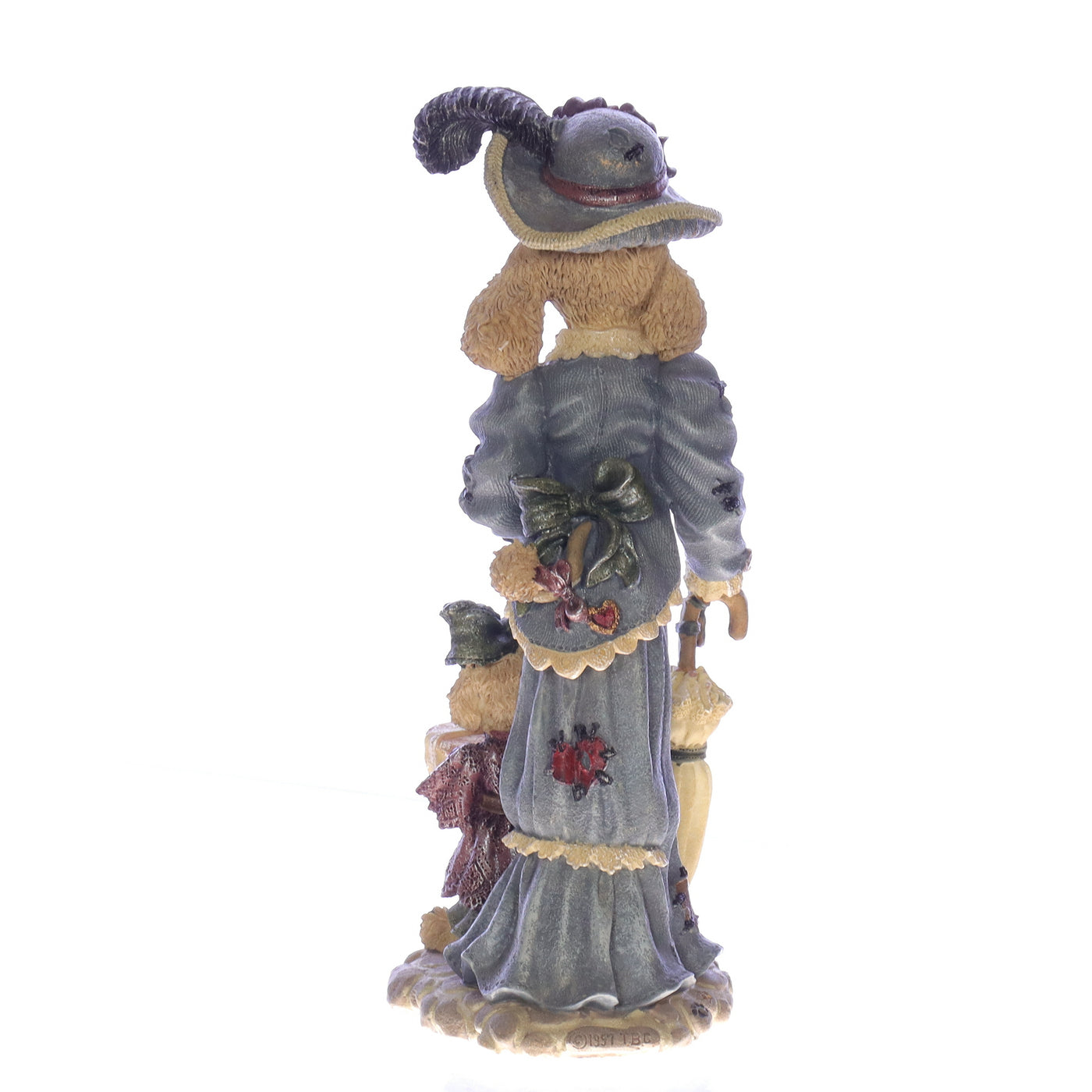 The_Folkstone_Collection_2875_Francoise_and_Suzanne_Crem_de_LaChien_Shopping_Figurine_1997 Back View