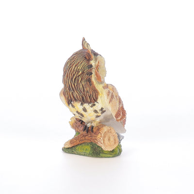 The_Franklin_Mint_Long_Eared_Owl_Bird_Figurine_