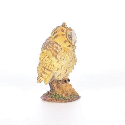 The_Franklin_Mint_Short_Eared_Owl_Bird_Figurine_