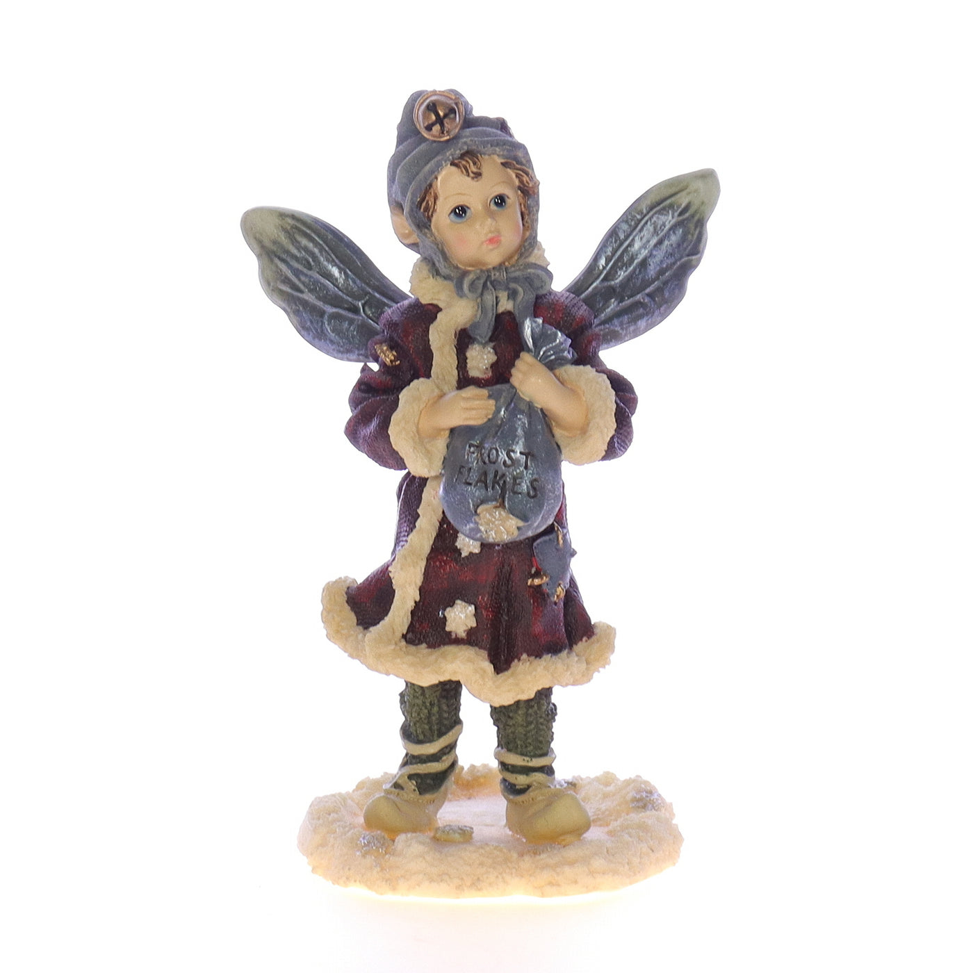 The_Wee_Folkstone_Collection_36002_Kristabell_Faeriefrost_Christmas_Figurine_1997 Front View