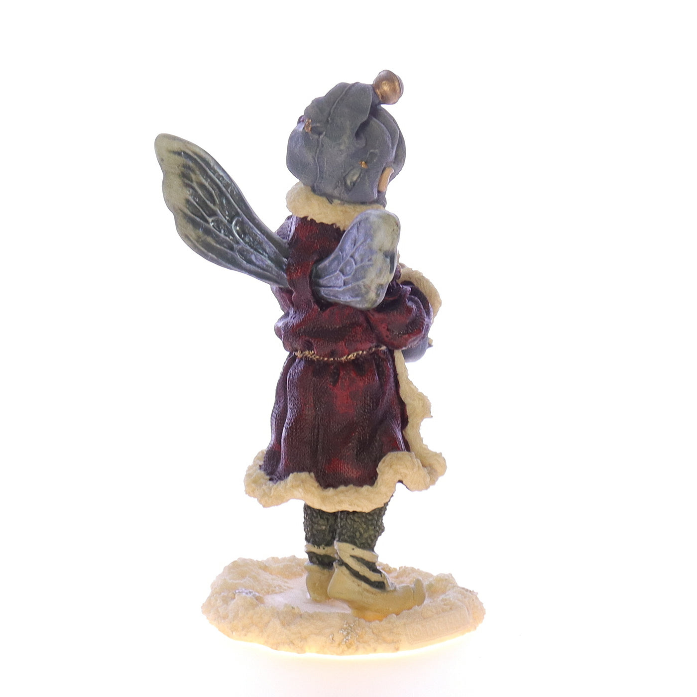 The_Wee_Folkstone_Collection_36002_Kristabell_Faeriefrost_Christmas_Figurine_1997 Back Right View