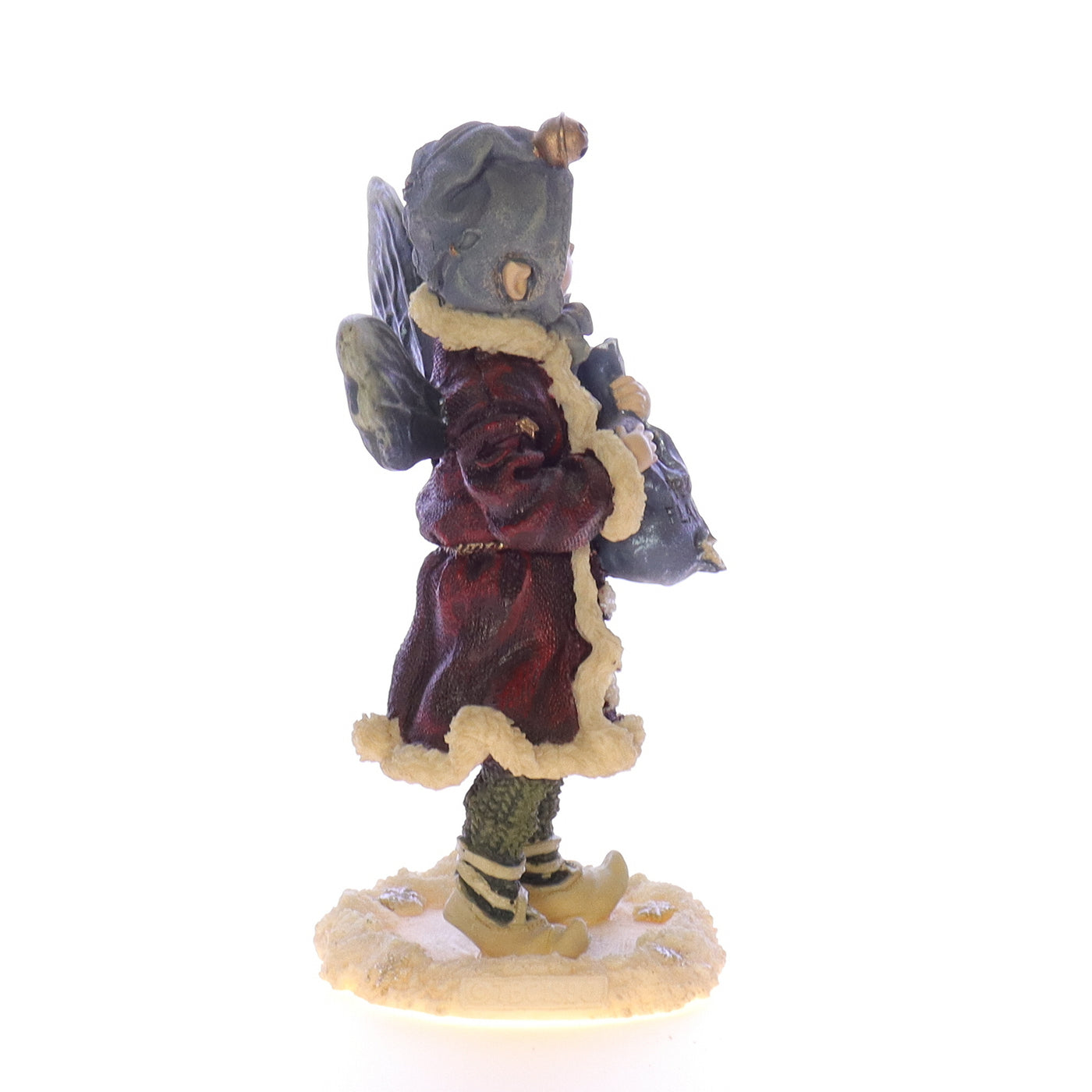 The_Wee_Folkstone_Collection_36002_Kristabell_Faeriefrost_Christmas_Figurine_1997 Right View