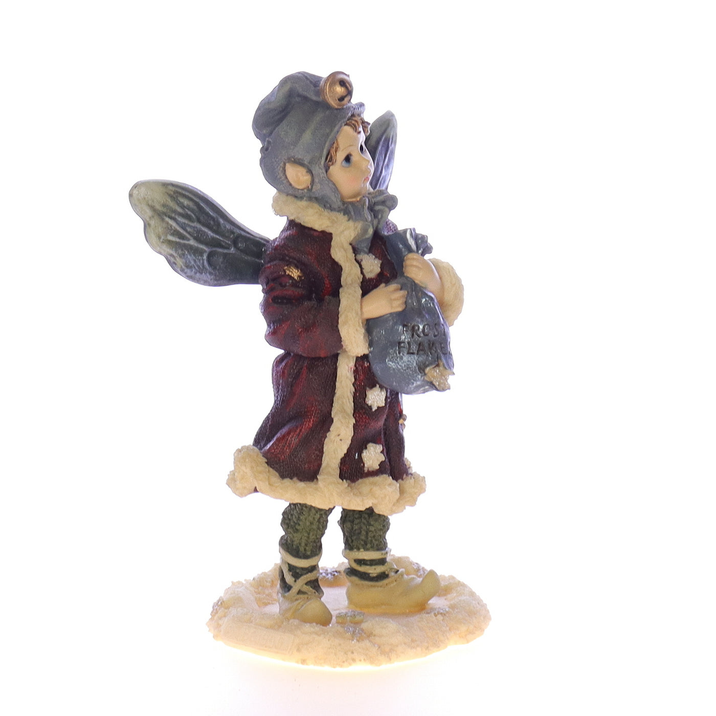 The_Wee_Folkstone_Collection_36002_Kristabell_Faeriefrost_Christmas_Figurine_1997 Front Right View